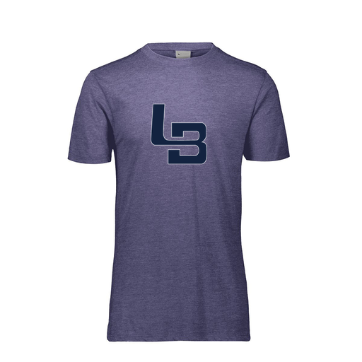 [FTSCUBRY-AS-LOGO1] Decker Men's Tri-Blend T-Shirt - Short Sleeve (Adult S, Royal, Logo 1)