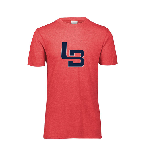[FTSCUBRD-AS-LOGO1] Decker Men's Tri-Blend T-Shirt - Short Sleeve (Adult S, Red, Logo 1)
