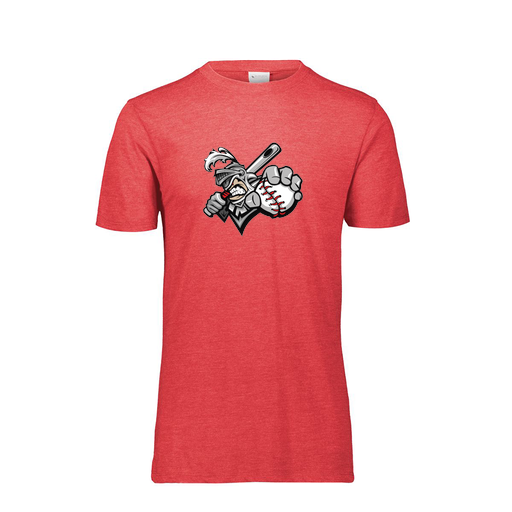 [FTSCUBRD-AS-LOGO2] Decker Men's Tri-Blend T-Shirt - Short Sleeve (Adult S, Red, Logo 2)