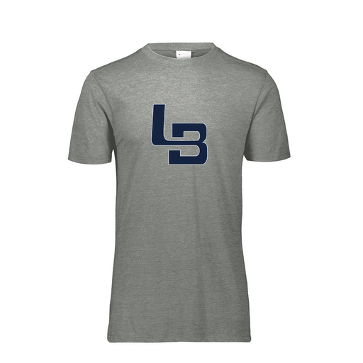 [FTSCUBGY-YS-LOGO1] Decker Youth Tri-Blend T-Shirt - Short Sleeve (Youth S, Gray, Logo 1)