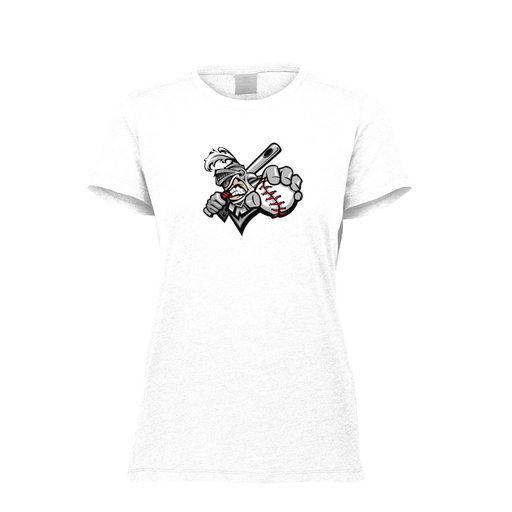 [FTSCUBWH-FAXS-LOGO2] Decker Women's Tri-Blend T-Shirt - Short Sleeve (Female Adult XS, White, Logo 2)