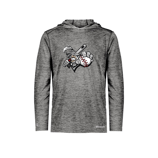 [FOLHCGBK-AS-LOGO2] Decker Men's Charge Hoodie (Adult S, Black, Logo 2)