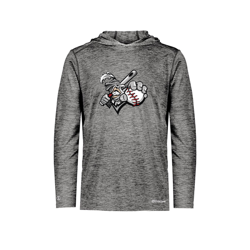 [FOLHCGBK-YS-LOGO2] Decker Youth Charge Hoodie (Youth S, Black, Logo 2)